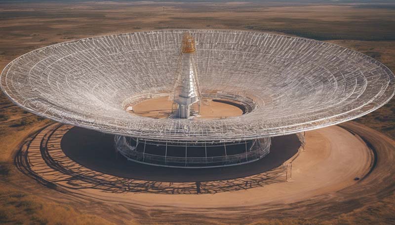 The Square Kilometer Array: The World's Largest Radio Telescope Project